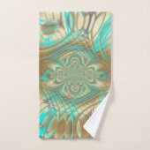 Ensemble de serviettes de bain géométriques Abstra (Serviette à main)