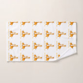 Ensemble de serviettes de bain - Girafe Mignon (Serviette à main)