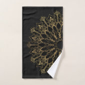 Ensemble De Serviettes De Bain - Golden Bee Mandal (Serviette à main)