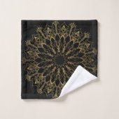 Ensemble De Serviettes De Bain - Golden Bee Mandal (Gant de toilette)