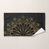 Ensemble De Serviettes De Bain - Golden Bee Mandal (Serviette à main)