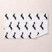Ensemble de serviettes de bain graphique Halloween (Serviette à main)