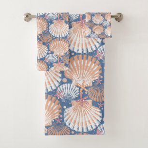 Ensemble de serviettes de bain gris Ocean Treasure