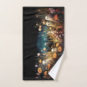Ensemble de serviettes de bain Halloween amusant e (Serviette à main)