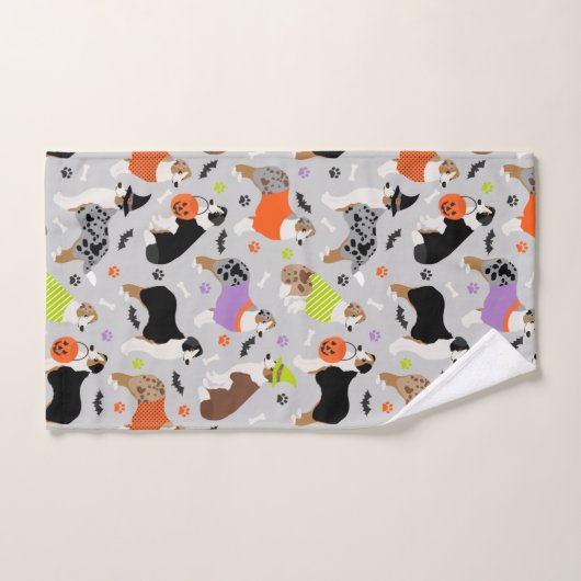 Ensemble de serviettes de bain Halloween Australia (Serviette à main)