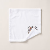 Ensemble de serviettes de bain Halloween de Spooky (Gant de toilette)
