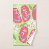 Ensemble de serviettes de bain Hawaii Aloha Collec (Serviette à main)