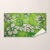 Ensemble de serviettes de bain Hawaii Aloha Collec (Serviette à main)
