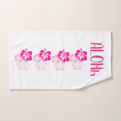 Ensemble de serviettes de bain Hawaii Aloha Collec (Serviette à main)