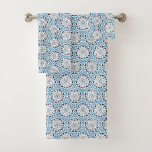 Ensemble de serviettes de bain Indigenous Bloom (En situation)