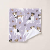Ensemble de serviettes de bain Jack Russell Terrie (Gant de toilette)