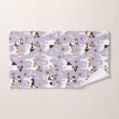 Ensemble de serviettes de bain Jack Russell Terrie (Serviette à main)