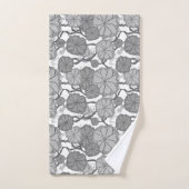Ensemble de serviettes de bain japonais Koi Pond (Serviette à main)