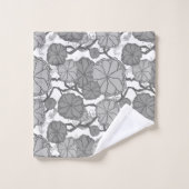 Ensemble de serviettes de bain japonais Koi Pond (Gant de toilette)