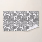 Ensemble de serviettes de bain japonais Koi Pond (Serviette à main)