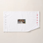 Ensemble de serviettes de bain Juego Toallon y Toa (Serviette à main)