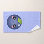 Ensemble de serviettes de bain Kawaii Blueberry (Serviette à main)
