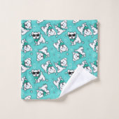 Ensemble de serviettes de bain KiniArt Cutieface (Gant de toilette)