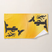 Ensemble de serviettes de bain Kokopelli de style (Serviette à main)