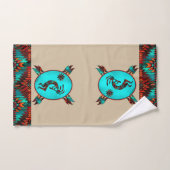Ensemble de serviettes de bain Kokopelli Sud-Ouest (Serviette à main)