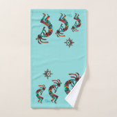 Ensemble de serviettes de bain Kokopelli Sud-Ouest (Serviette à main)