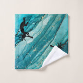 Ensemble de serviettes de bain Kokopelli Sud-Ouest (Gant de toilette)