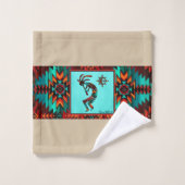 Ensemble de serviettes de bain Kokopelli Sud-Ouest (Gant de toilette)