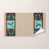 Ensemble de serviettes de bain Kokopelli Sud-Ouest (Serviette à main)