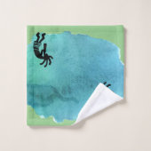 Ensemble de serviettes de bain Kokopelli Sud-Ouest (Gant de toilette)