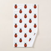 Ensemble de serviettes de bain Ladybugs (Serviette à main)