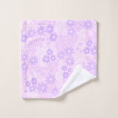 Ensemble de serviettes de bain Lavender Botanical  (Gant de toilette)