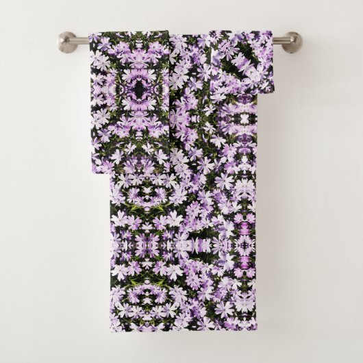 Ensemble de serviettes de bain - Lavender Phlox (En situation)