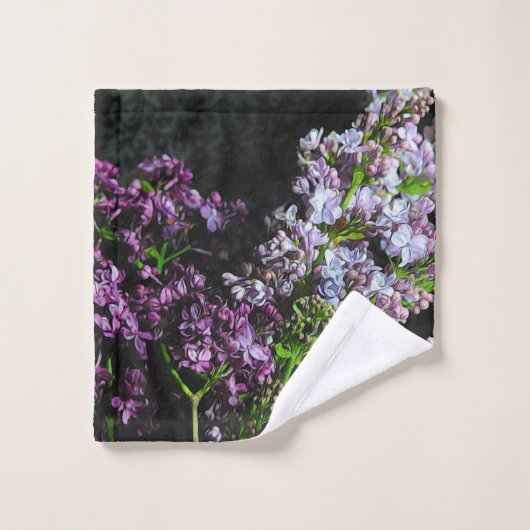 Ensemble De Serviettes De Bain Lilacs (Gant de toilette)