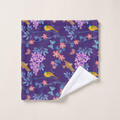 Ensemble de serviettes de bain Lilas Violet (Gant de toilette)