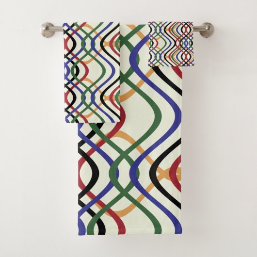 Ensemble de serviettes de bain Liminal (En situation)