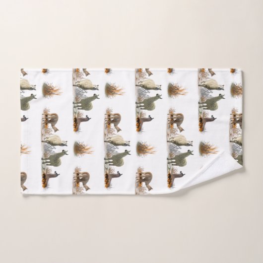 Ensemble de serviettes de bain Llama Meadow (chois (Serviette à main)