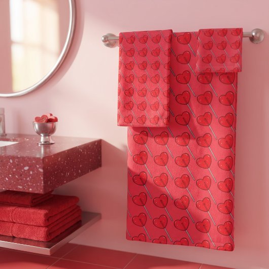 Ensemble de serviettes de bain Lollipop