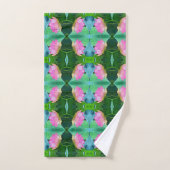 Ensemble de serviettes de bain - Lotus rose Abstra (Serviette à main)