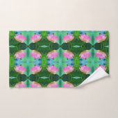 Ensemble de serviettes de bain - Lotus rose Abstra (Serviette à main)