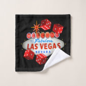 Ensemble de serviettes de bain Lucky Las Vegas (Gant de toilette)