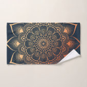 Ensemble de serviettes de bain Mandala de la marin (Serviette à main)