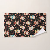 Ensemble de serviettes de bain Maneki Neko Lucky C (Serviette à main)