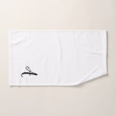 Ensemble de serviettes de bain Mariage Monogramme (Serviette à main)