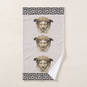 Ensemble de serviettes de bain Medusa Stone Beige (Serviette à main)