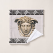 Ensemble de serviettes de bain Medusa Stone Beige (Gant de toilette)