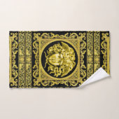 Ensemble de serviettes de bain Méduse dorée (Serviette à main)