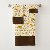 ensemble de serviettes de bain mélange d'automne (En situation)