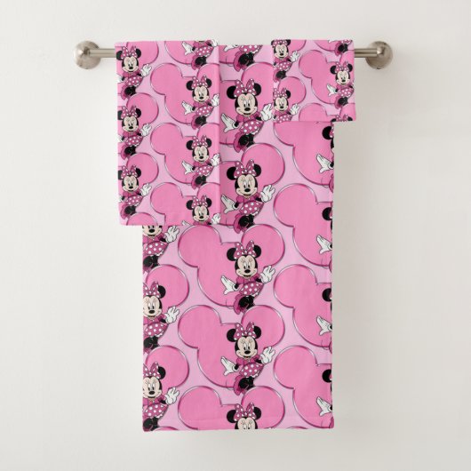 Ensemble de serviettes de bain Minni (En situation)