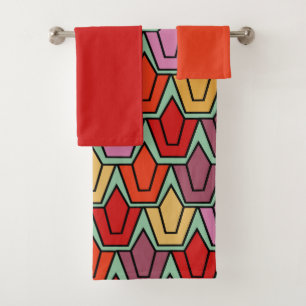 Ensemble De Serviettes De Bain Mixte Tulip Field