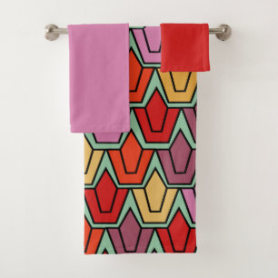 Ensemble De Serviettes De Bain Mixte Tulip Field